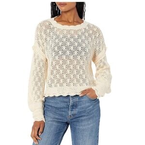 Paige Crochet Knit Sweater –‎ Size M (US 6/8)